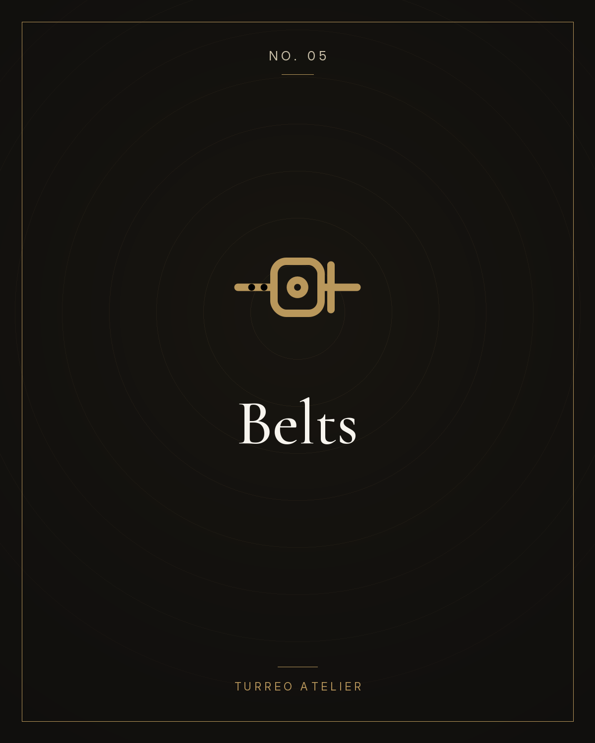 Belts — Turreo Atelier