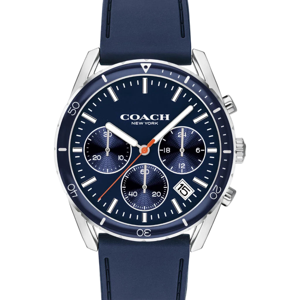 Coach Thompson Sport Chronograph Watch — Blue Dial