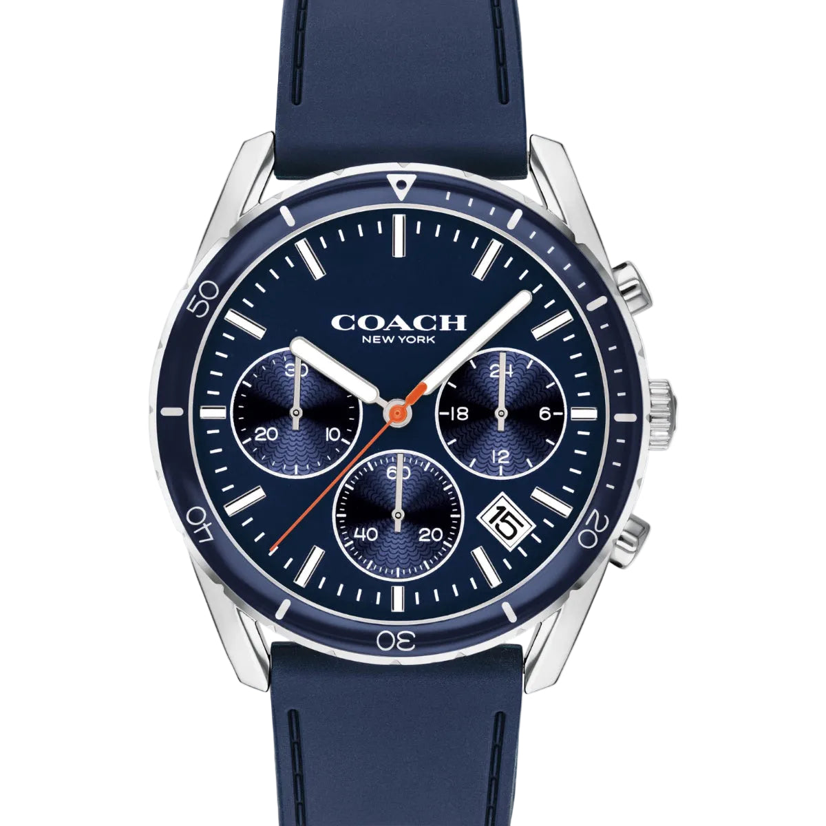 Coach Thompson Sport Chronograph Watch — Blue Dial