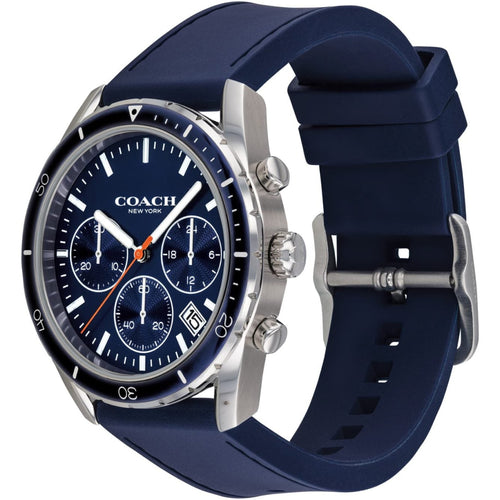Coach Thompson Sport Chronograph Watch — Blue Dial