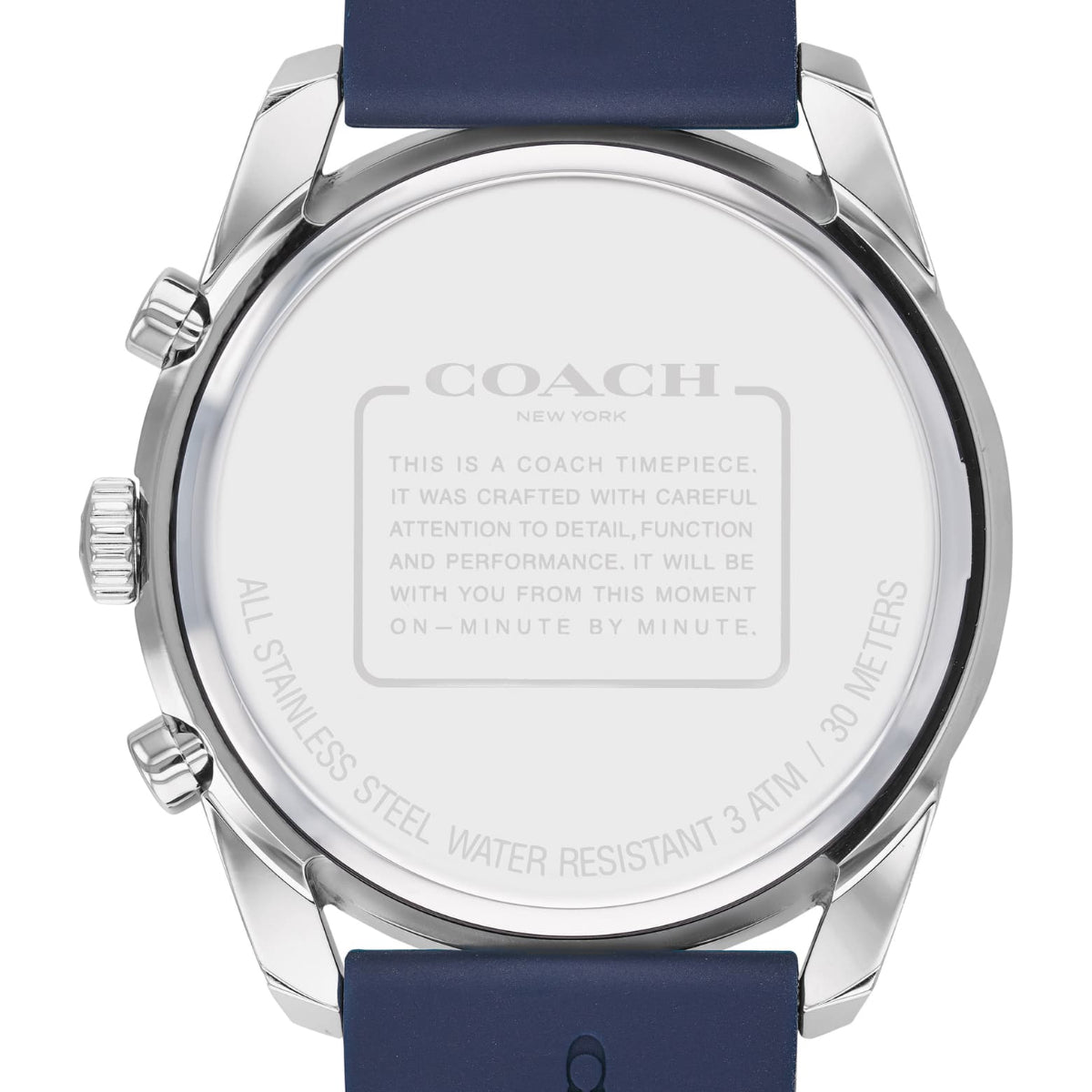 Coach Thompson Sport Chronograph Watch — Blue Dial