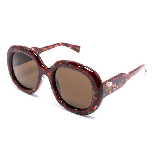 Chloé Oversized Frame Sunglasses — Tortoiseshell