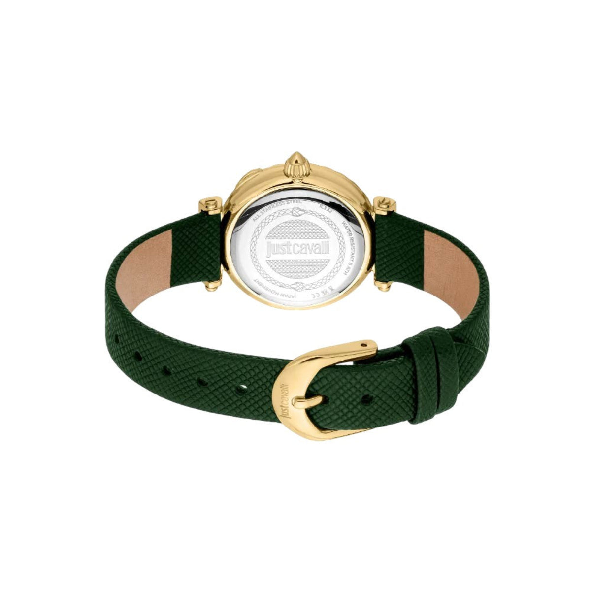 Just Cavalli Animalier Watch — Dark Green