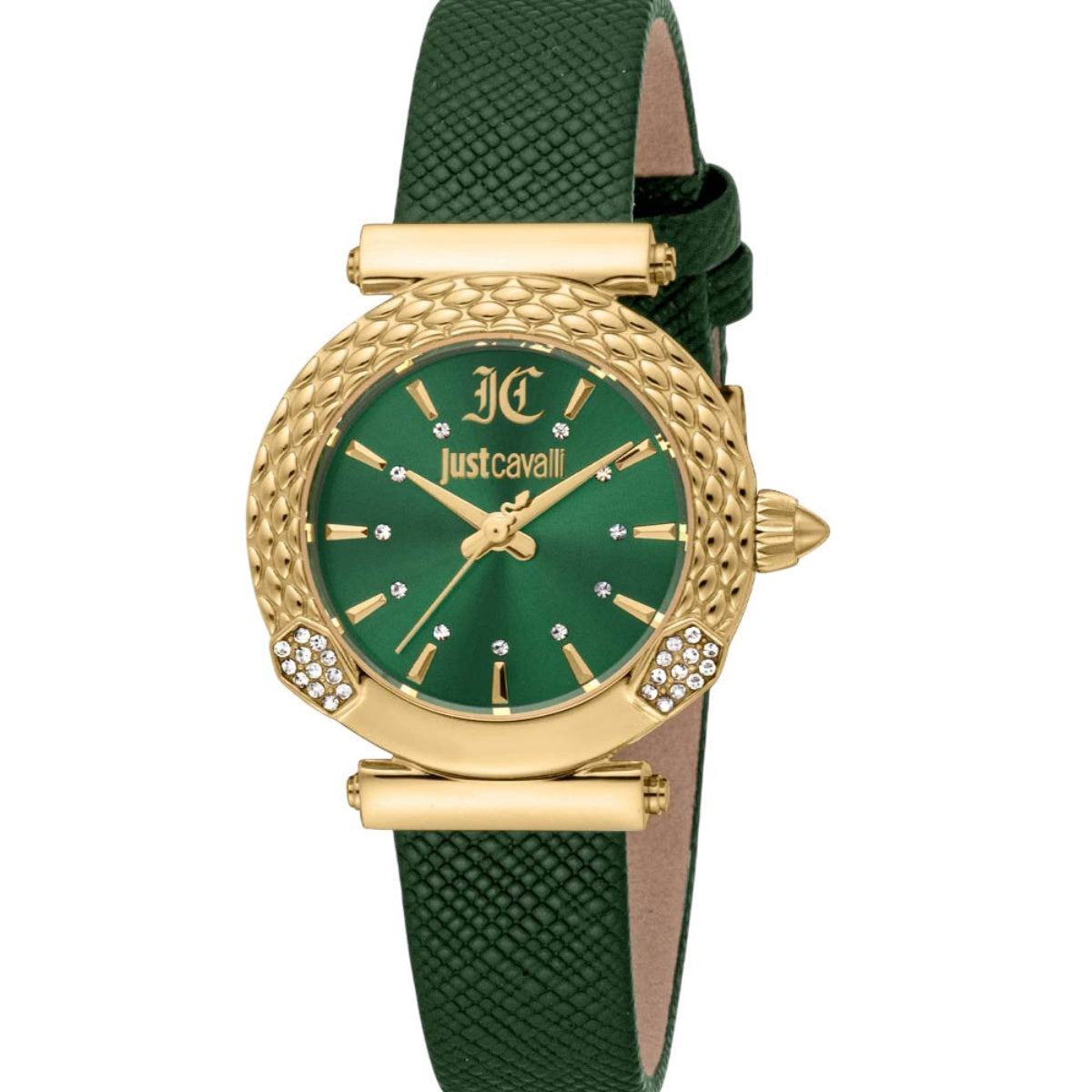 Just Cavalli Animalier Watch — Dark Green