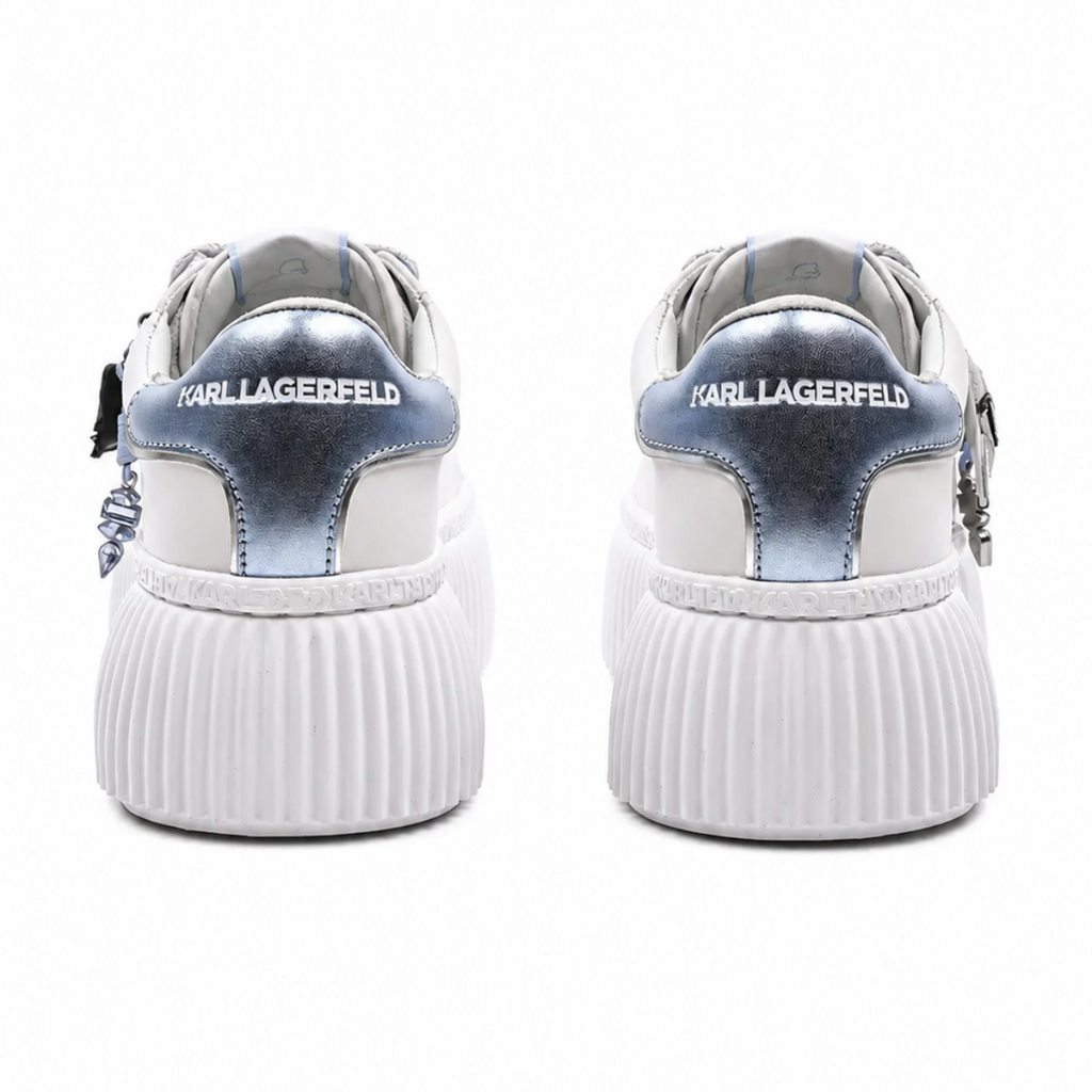 Karl Lagerfeld Krepper Iconic Sneakers — White
