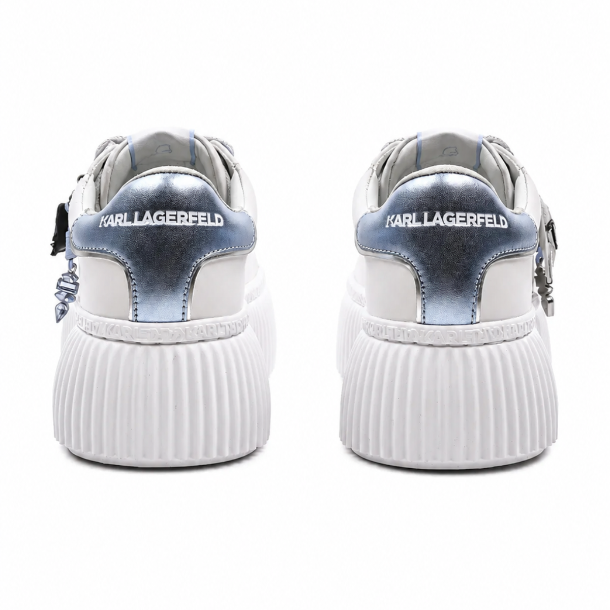 Karl Lagerfeld Krepper Iconic Sneakers — White