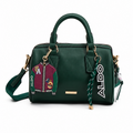 Aldo Structured Satchel Bag — Green