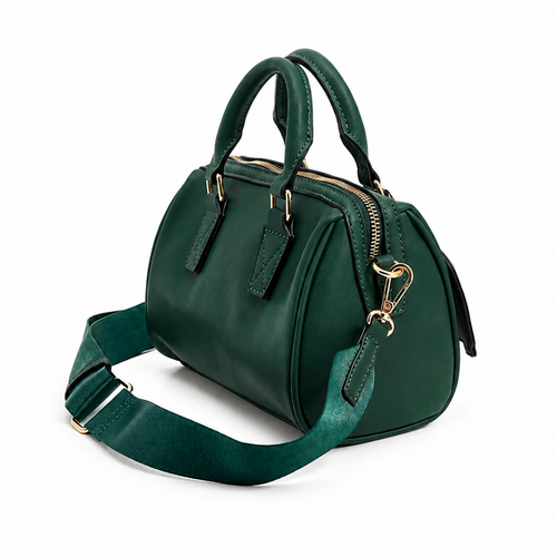 Aldo Structured Satchel Bag — Green