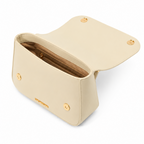 Love Moschino Script Logo Handbag — Ivory