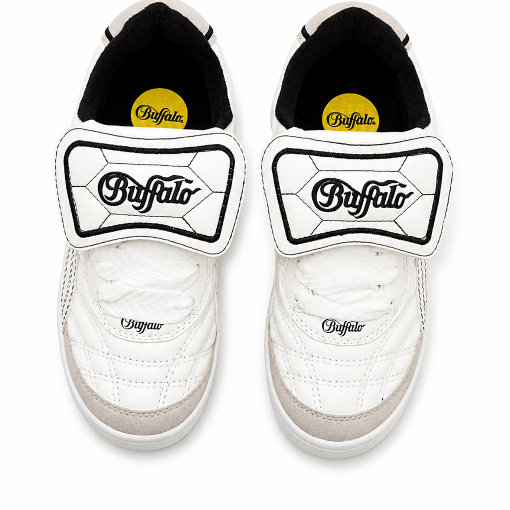 Buffalo Liberty Trainers — White