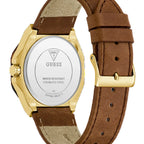 Guess Multi-Function Watch — Brown & Gold Tone