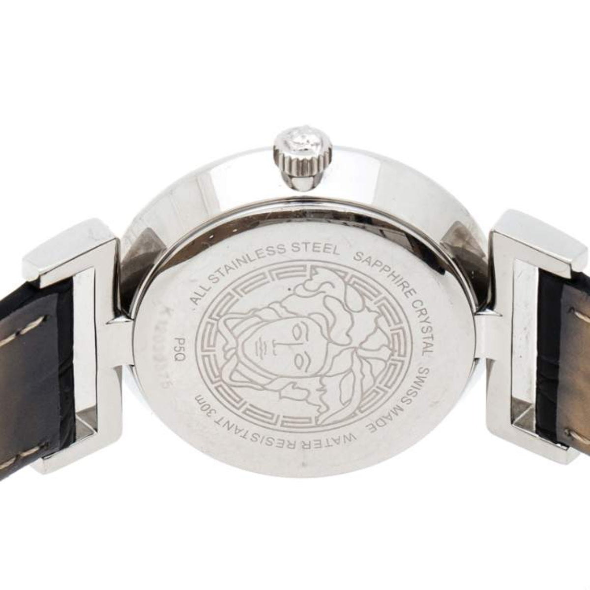 Versace Women's Black Vanity Wristwatch