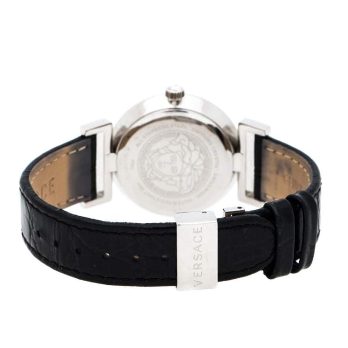 Versace Women's Black Vanity Wristwatch