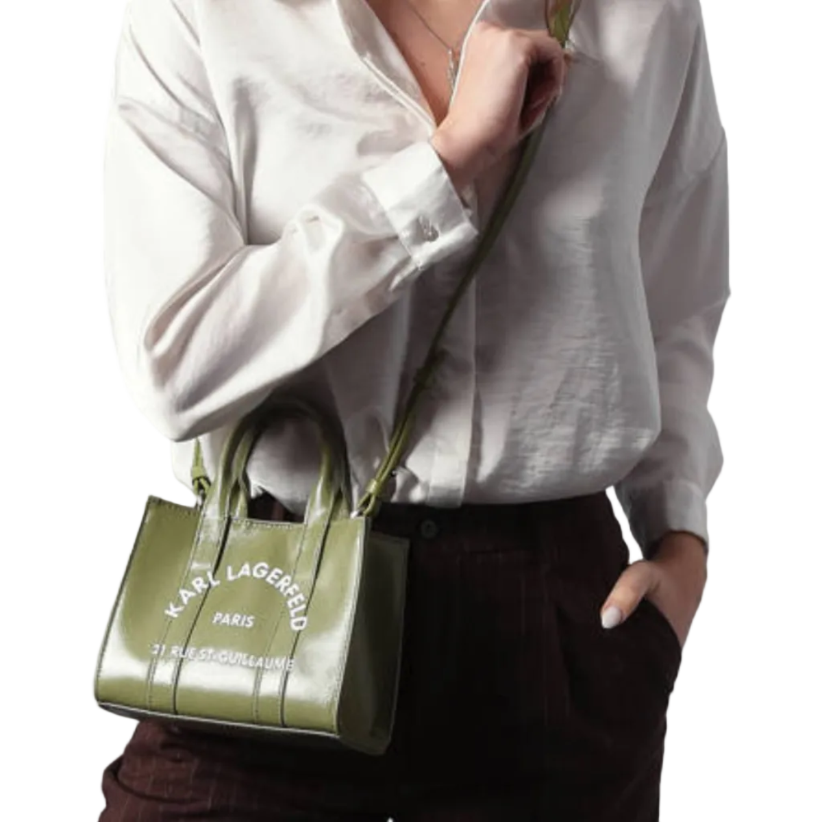 Karl Lagerfeld Mini Square Tote