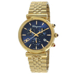 Ferragamo Men's Ora Quartz Blue Dial Watch