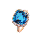 Les Petites Précieuses Blue Stone Ring