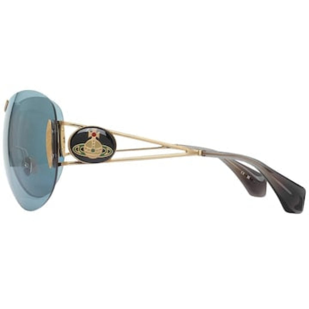 Vivienne Westwood Unisex Azul Marino Sunglasses