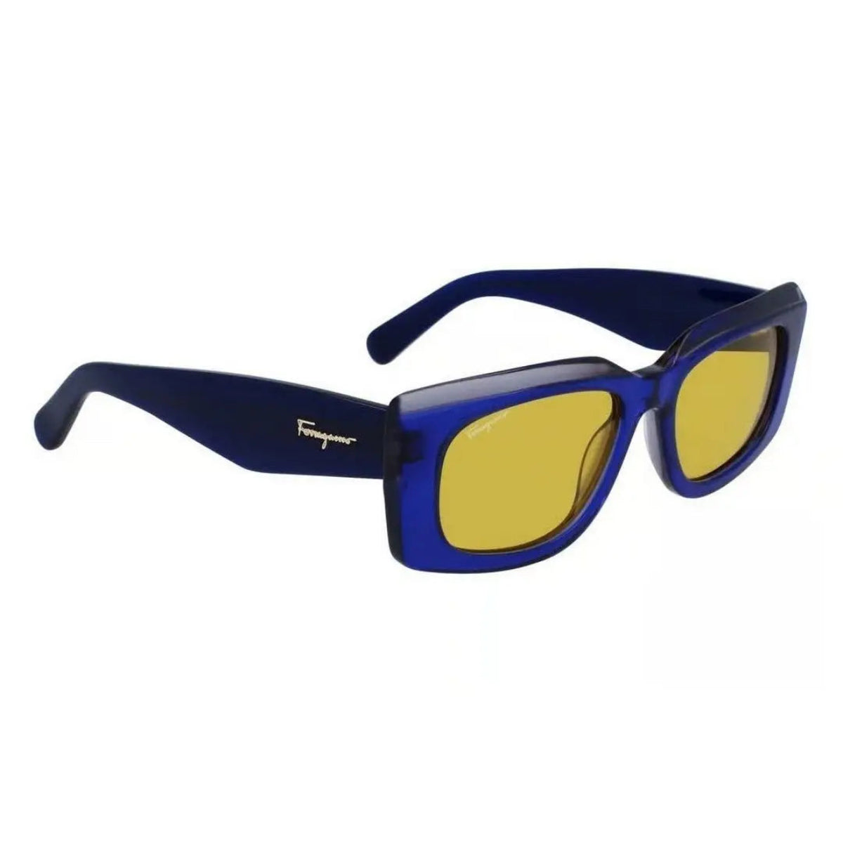 Salvatore Ferragamo UV Protection Sunglasses — Blue