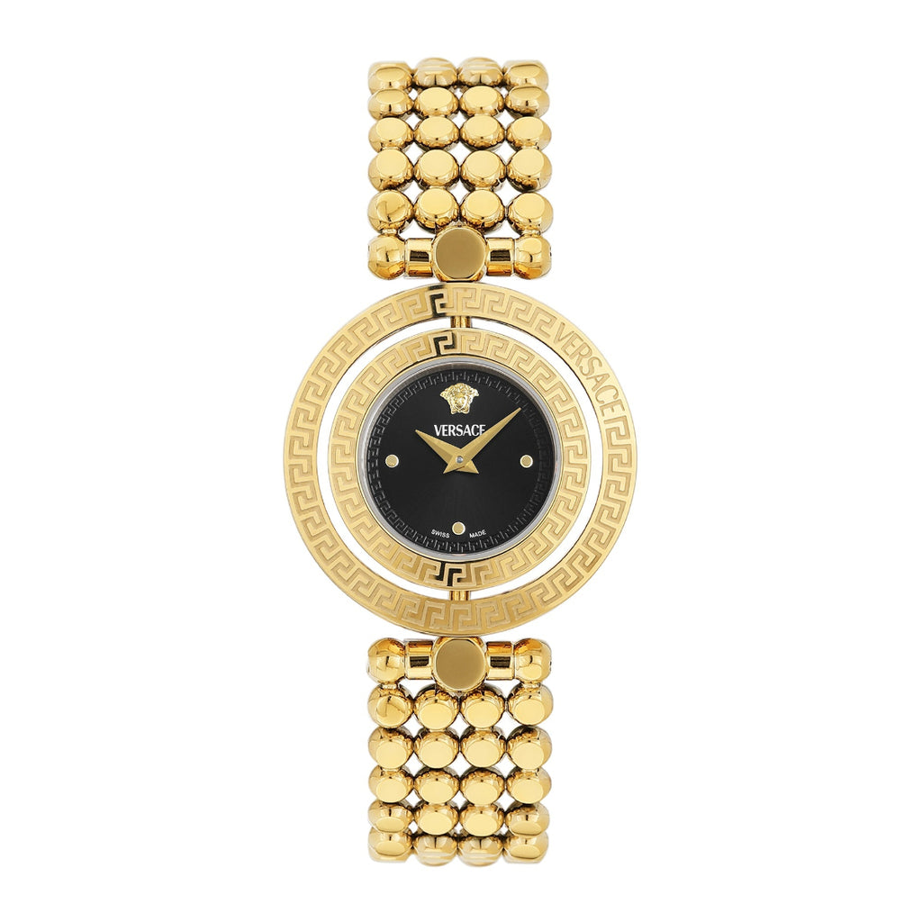 Versace Eon Restyling Watch — Black Dial