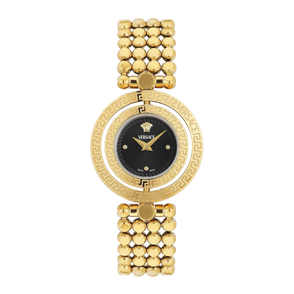 Versace Eon Restyling Watch — Black Dial