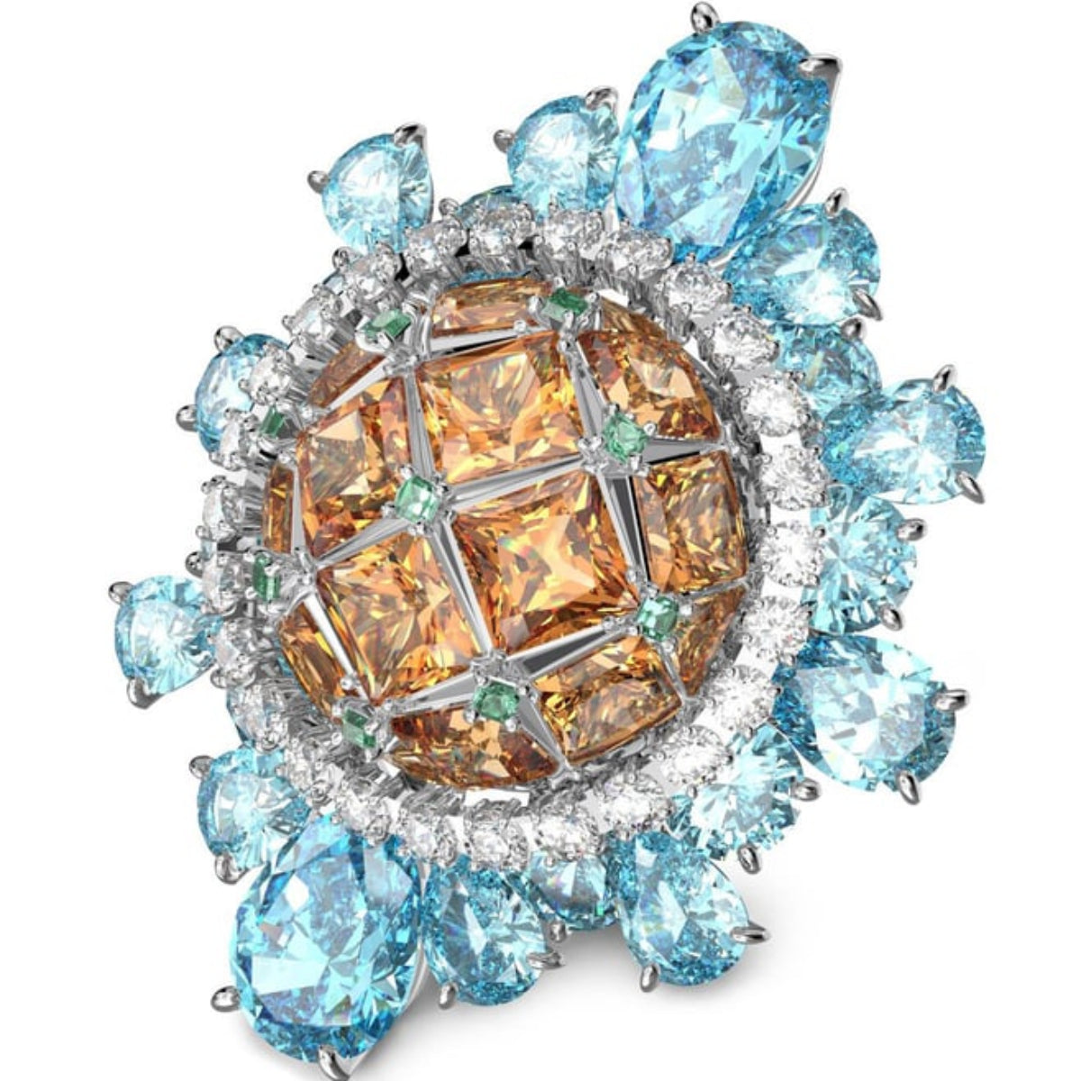 Swarovski Multicolor Curiosa Cocktail Ring