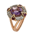 Les Petites Précieuses Purple Stone Ring