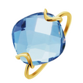 Manhattan Blue Stone Ring