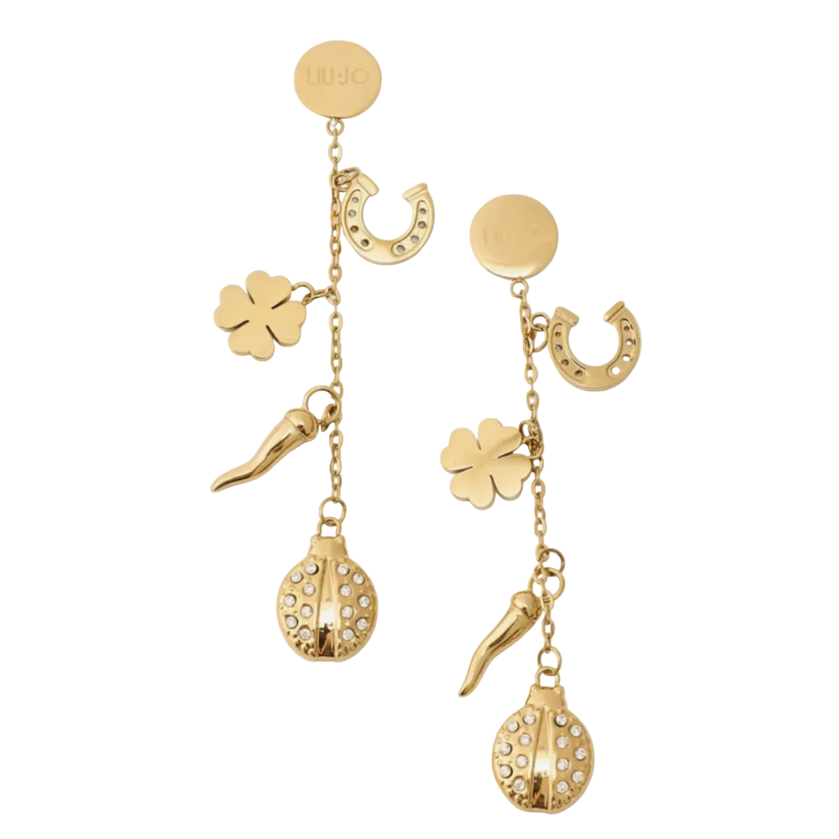 Liu Jo Ladybird Golden Earring