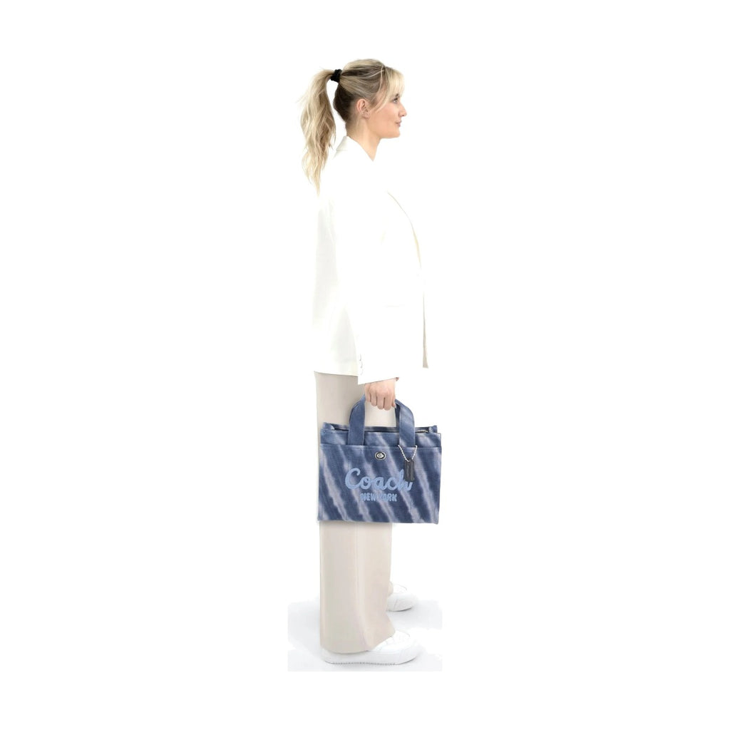 Coach Cargo Tote 26 Tie-Dye — Navy