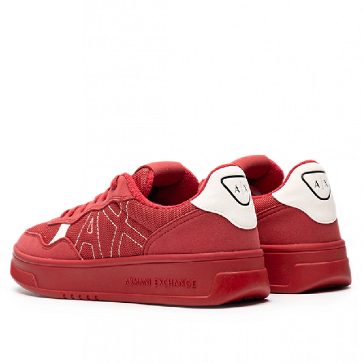 Armani Exchange Seattle Sneakers — Red
