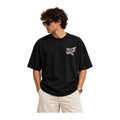 Louis Vuitton Bird Motif Embroidered T-Shirt Black worn