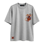 Louis Vuitton Rodeo Embroidered T-Shirt Grey front