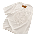 Louis Vuitton Embossed Signature T-Shirt White back detail