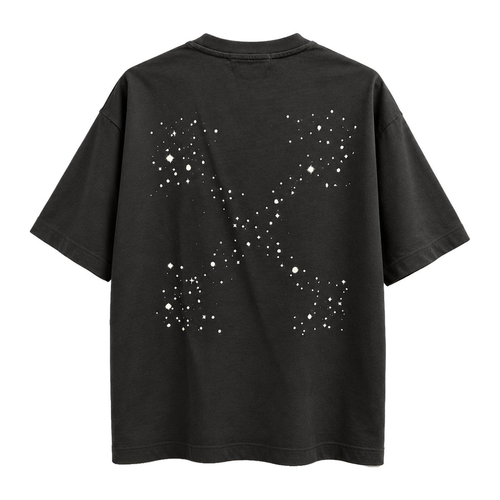 Off-White Starry Arrow T-Shirt Black back