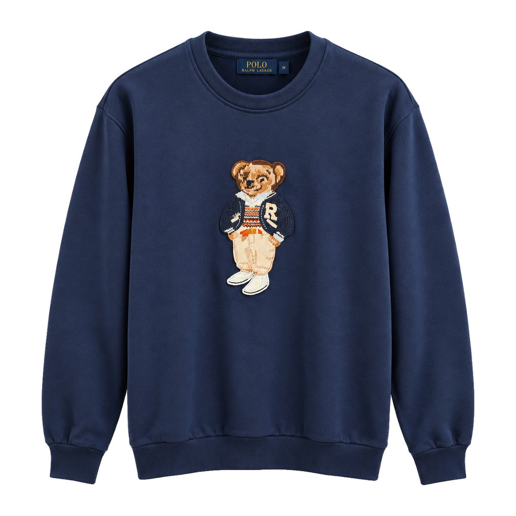 Ralph Lauren Polo Bear Sweatshirt Navy front