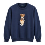 Ralph Lauren Polo Bear Sweatshirt Navy front