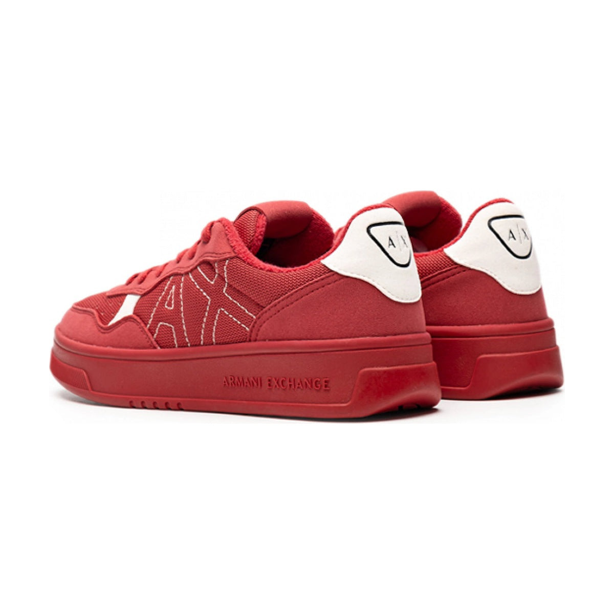 Armani Exchange Seattle Sneakers — Red