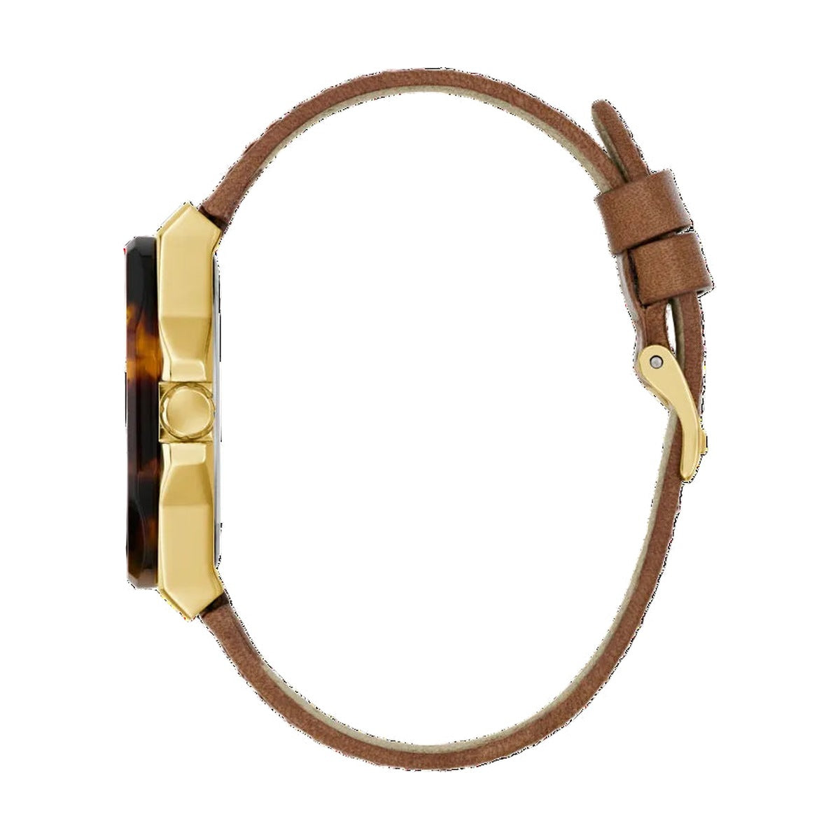 Guess Multi-Function Watch — Brown & Gold Tone
