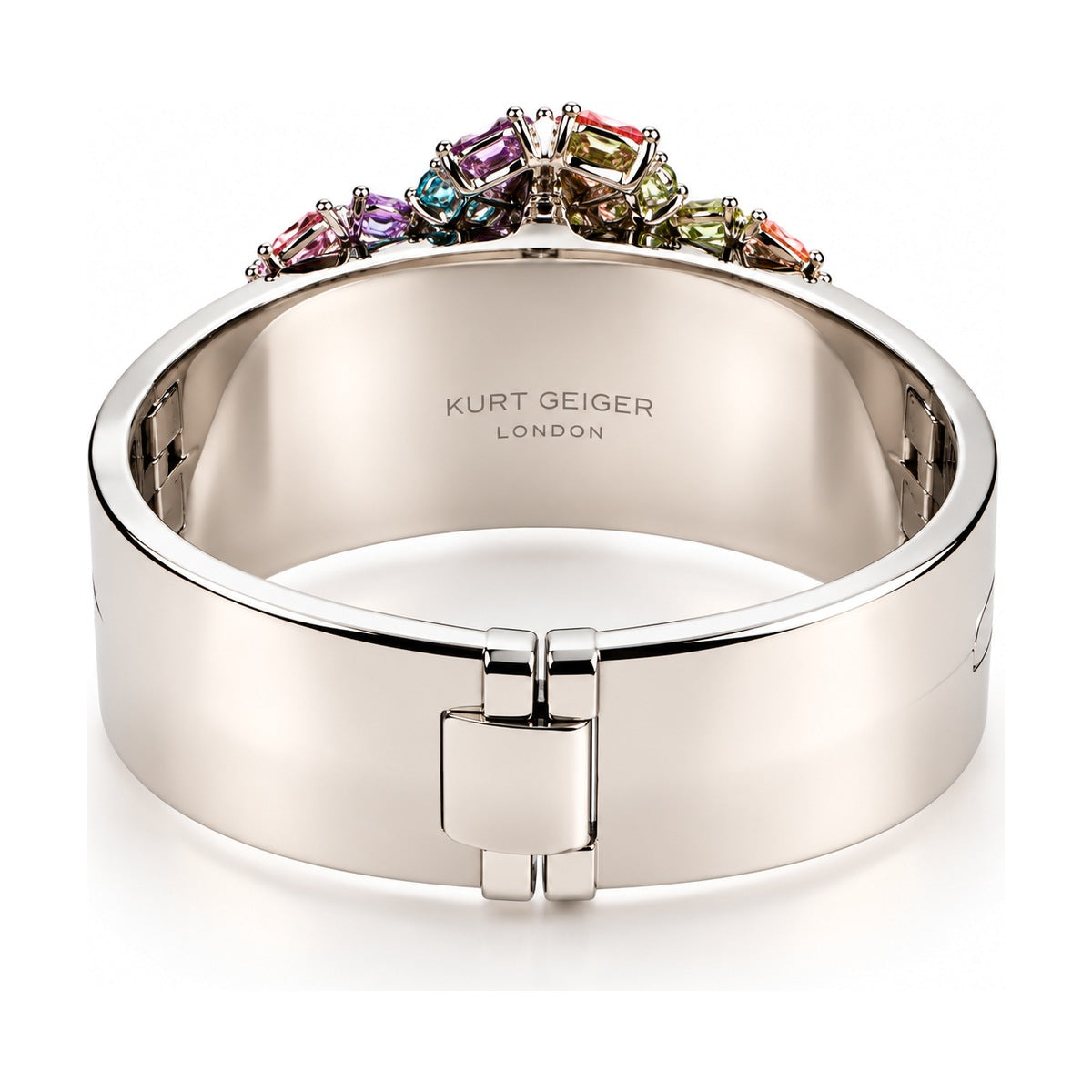 Kurt Geiger Silver Floral Bracelet