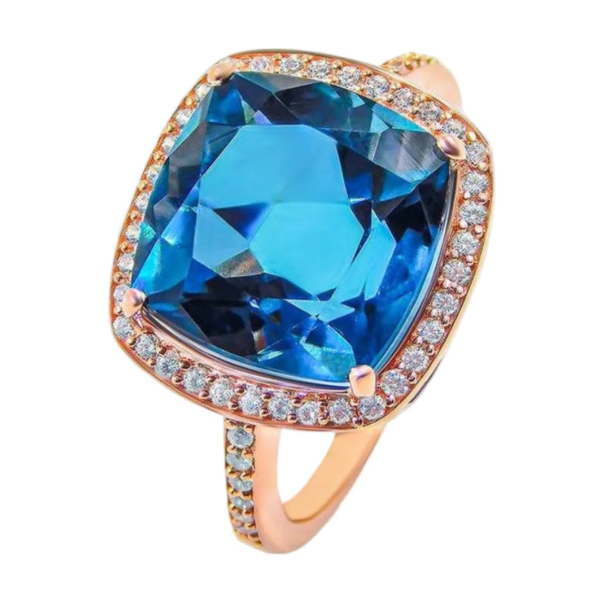 Les Petites Précieuses Blue Stone Ring