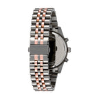 Michael Kors Lexington Chronograph — Gunmetal & Rose Gold