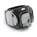 Swarovski Chroma Crystal Cocktail Ring — Black
