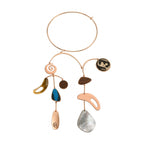 Tory Burch Rose Gold Design Necklace