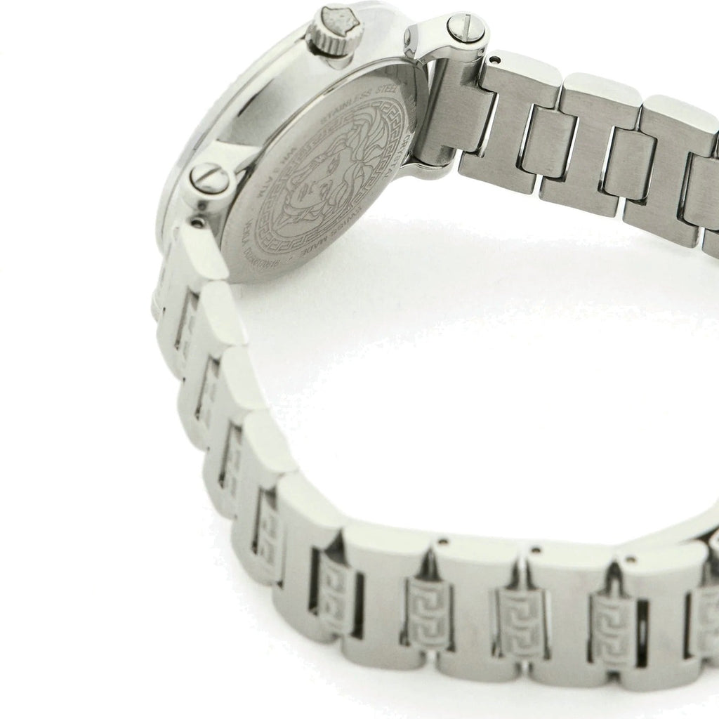 Versace Greca Sphere Petite Watch — Silver