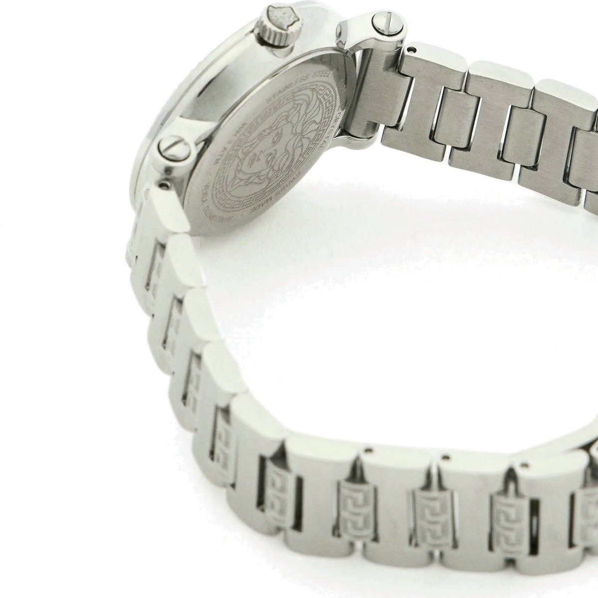 Versace Greca Sphere Petite Watch — Silver