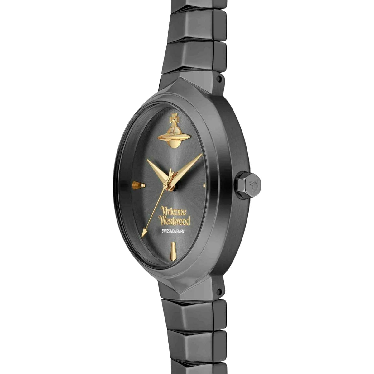 Vivienne Westwood Armour Watch — Black