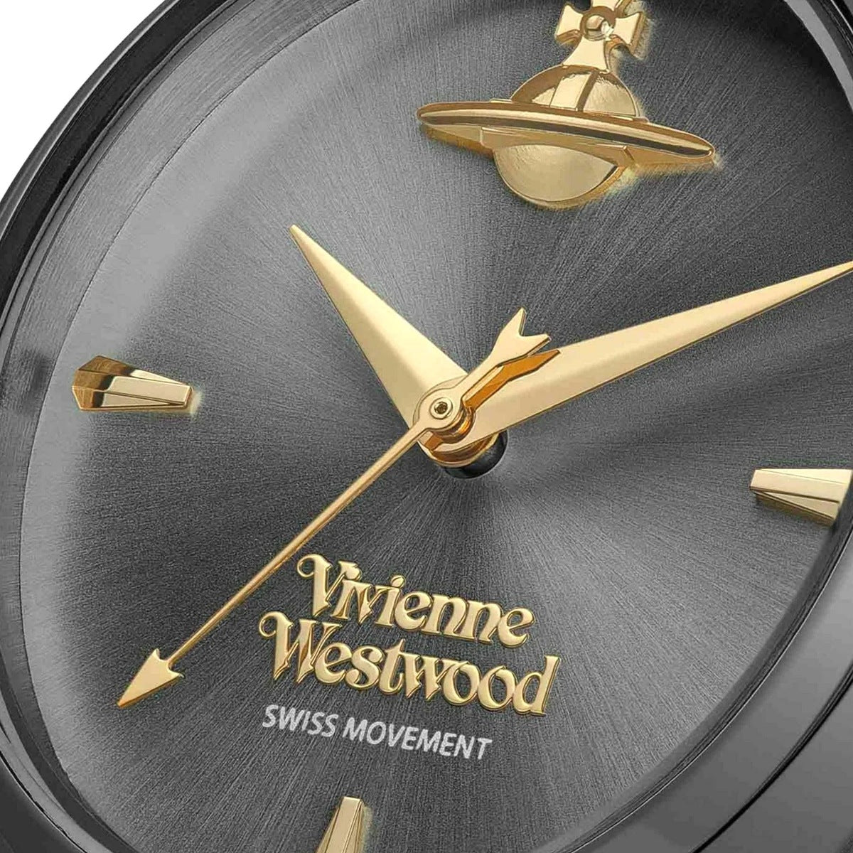 Vivienne Westwood Armour Watch — Black