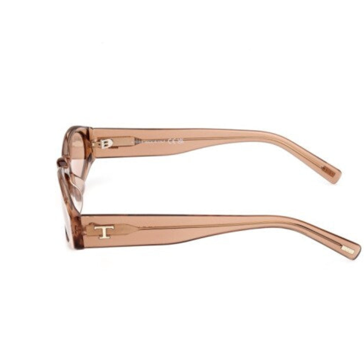 Tod’s Unisex Oval Sunglasses — Rose Gold