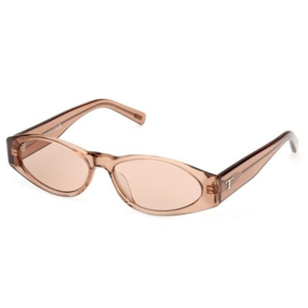 Tod’s Unisex Oval Sunglasses — Rose Gold