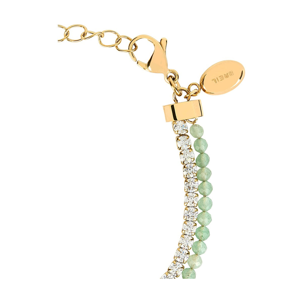 Breil Aventurine Beaded Bracelet clasp